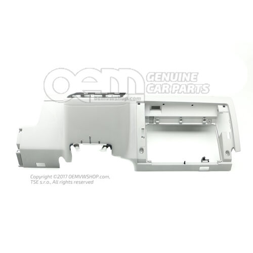 Prístrojová doska flanelovo sivá