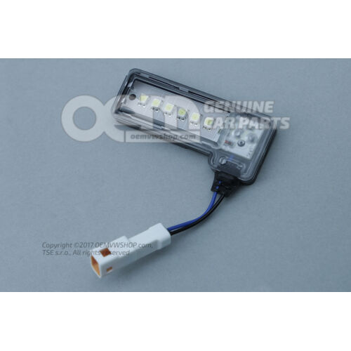 Periférne svetlo saténová čierna Škoda Superb 3U