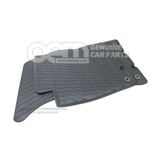 1 sada podložiek pod nohy (gumová) čierna Audi A8 / S8 Quattro 4E