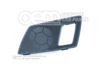 Ozdoba reproduktora saténová čierna