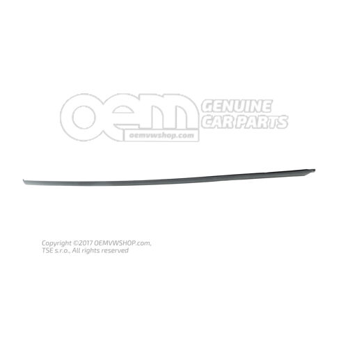 Deflektor vody saténový čierny