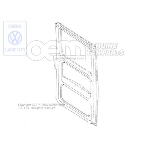 Krídlové dvere s okenným otvorom