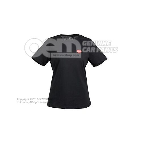3A4084210A 041 T-shirt, S, ladies’, Black, GTI Collection