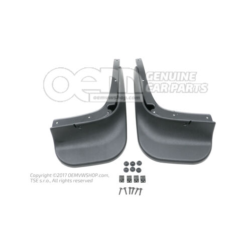 1 súprava lapačov nečistôt vľavo a vpravo