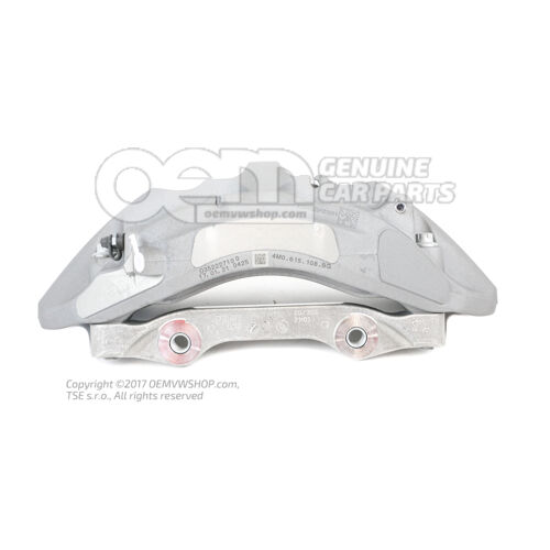 4M0615108BQ Audi Q7, Q8 a Volkswagen Touareg Brzdový strmeň bez brzdových doštičiek veľkosť 400x38mm predný pravý