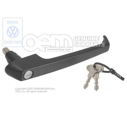 Kľučka na dvere, exteriér