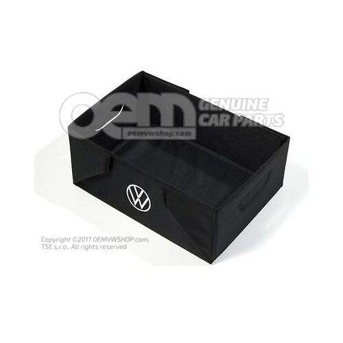 7T0061104 Folding box, Schwarz, Volkswagen Kollektion