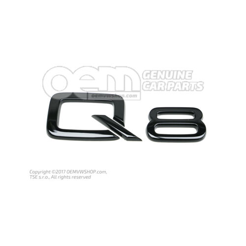 Nápis čierna-lesklá 4M8853741BT94