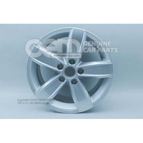 Hliníkový ráfik diamantové striebro