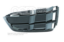 Vodiaca mriežka vzduchu saténová čierna (1)