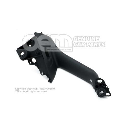 Ťahová rukoväť titánová čierna