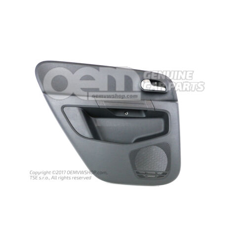 Obklad dverí (plast) titánová čierna