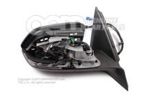 Kryt vonkajšieho zrkadla saténový čierny Volkswagen Teramont 3C (3)