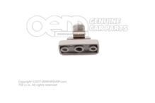 Držiak slnečnej clony perleťovo šedý (2)