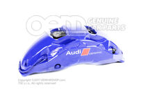 Audi RSQ8 blue Strmeň bez brzdových doštičiek pre vozidlá s keramickými brzdovými doštičkami rozmer 440x40mm ľavý