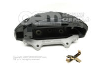 4H0615107E Audi A8/S8 quattro čierny Brzdový strmeň bez brzdových doštičiek 400x38mm predný ľavý (1)