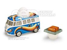 7E9069644 Eggcup, Blue, T1 design, Heritage Collection