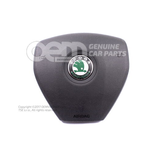 Airbagová jednotka na volante čierna