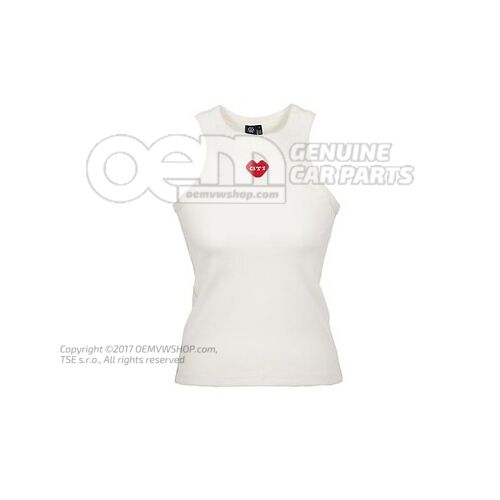 3A4084212D 084 Top, XL, ladies’, Snow White, GTI Collection