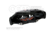 Audi RSQ8 čierny strmeň bez brzdových doštičiek rozmer 420x40mm ľavý (2)