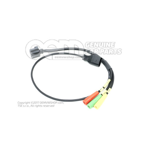 Adaptér, Meracia technika/DSO, 3-pólový VAS 5570