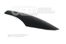 Orezajte saténovo čiernou farbou