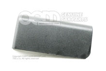 Krytka saténová čierna