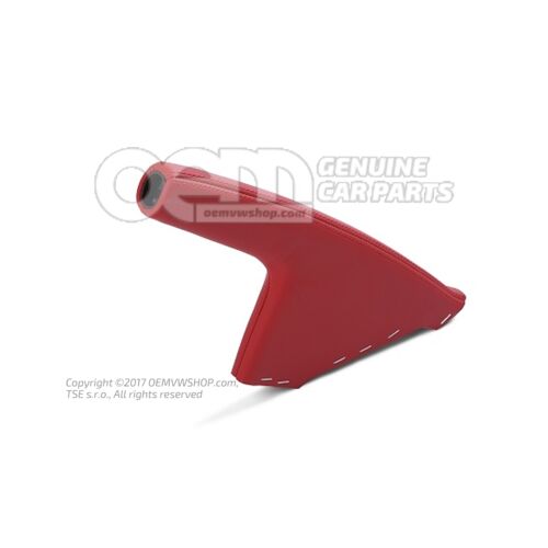 Rukoväť páky ruč. brzdy (koža)