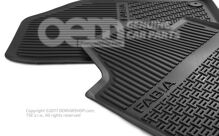 1 súprava rohoží (guma)