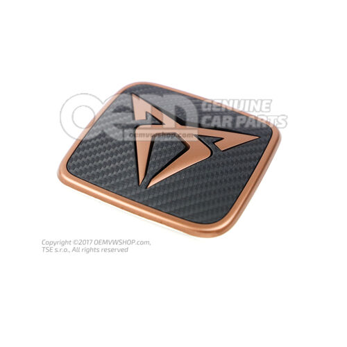 Emblém 'CUPRA' medená 5FF853630ARZH