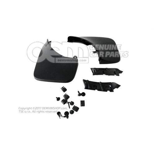 1 súprava lapačov nečistôt vľavo a vpravo