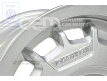 Hliníkový ráfik z oceľovej ráfiky pre núdzové koleso šetriace miesto chrómovou farbou (1)