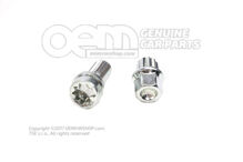 Skrutka kolesa, ochrana proti odcudzeniu, skrutka kolesa, kódovacie kľúče proti krádeži (1)