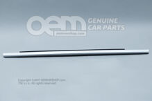 Tesnenie okennej štrbiny s ozdobnou lištou hliníková matná Audi RS3 quattro 8V