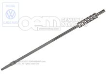 Rúrkový hriadeľ volantu s blokovacími miskami