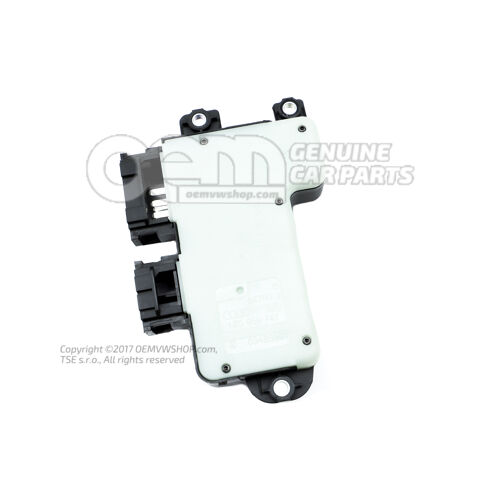 Prepínač pozdĺžneho sedadla - výška sedadla - sklon sedadla a nastavenie operadla duša (čierna)