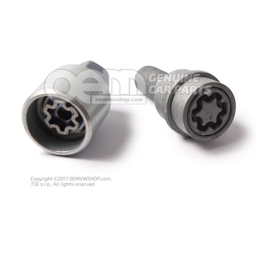 Skrutka kolesa, ochrana proti odcudzeniu, kódové kľúče