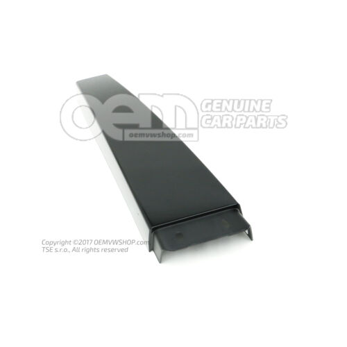 Lišta pre stĺpik b čierna