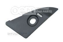 Adaptér saténový čierny Volkswagen Amarok 2H