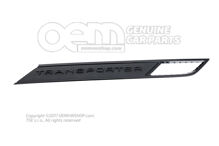 Nápis saténovo čierna/čierna 7LA853675GBUS