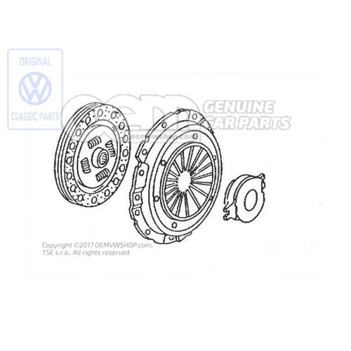 1 súprava dielov spojky