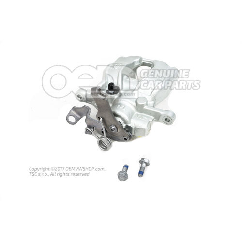 2H6615423 Volkswagen Amarok brzdy Kryt brzdového strmeňa bez brzdových doštičiek zadný ľavý