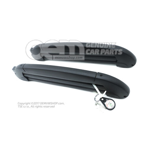 Držiak lyží, uzamykateľný