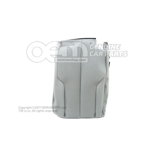 Poťah operadla (látka) s vyhrievacím prvkom poťah operadla (umelá koža) poťah operadla (látka) classicgrey (sivá)