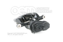 4M0615404F QB7 Audi e-tron/Q7/Q8/Q8 e-tron čierna Puzdro brzdového strmeňa so servomotorom, plnené a prepláchnuté bez brzdových doštičiek rozmer 350x28mm zadné pravé (1)