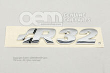 Zadný znak pre Golf R32