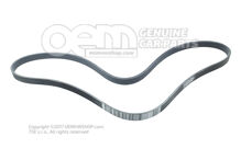 Rebrovaný klinový remeň