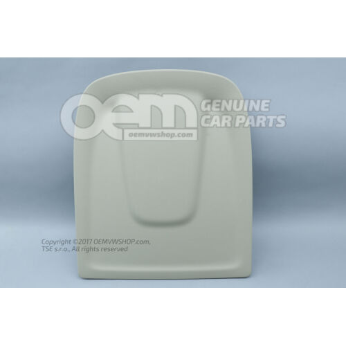 Poťah na operadlo sedadla s mapovou sieťou saténový béžový