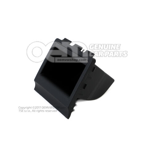 Úložná schránka duša (čierna)