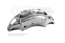 Audi RSQ8 strieborný strmeň bez brzdových doštičiek pre vozidlá s keramickými brzdovými doštičkami rozmer 440x40mm ľavý (1)